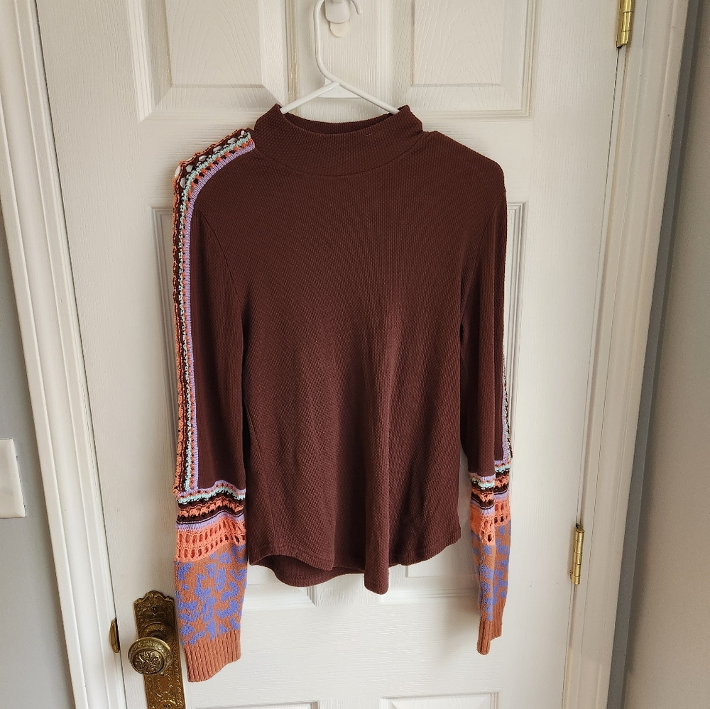 Free People Switch it up thermal top size large